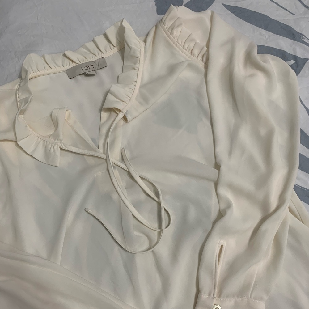 Loft Ruffle Blouse
